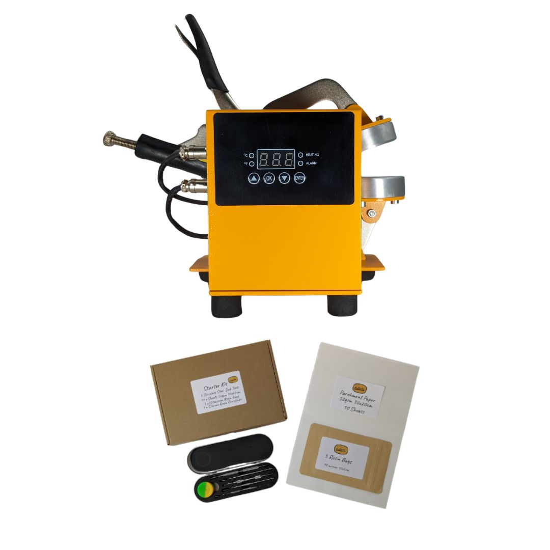 Refurbished Mini Rosin Heat Press - 15-20% Yields - Make your own oils/concentrates easily