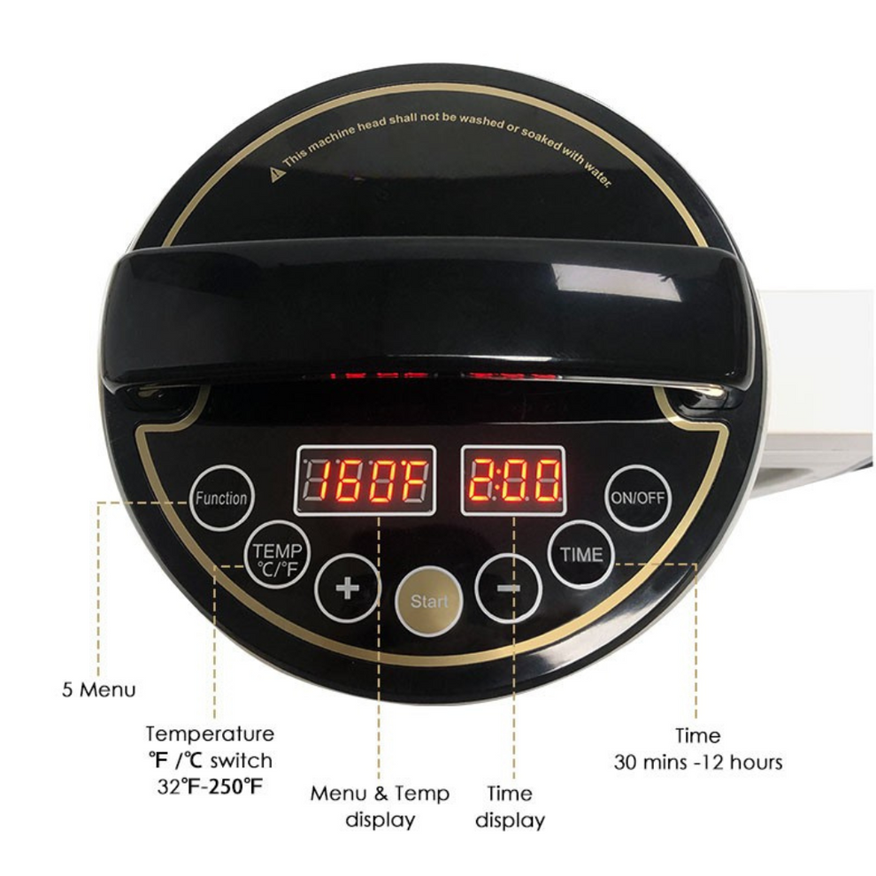 Decarboxylator and Infused Butter Maker Machine - Accessories Included(UK or EU Plug)
