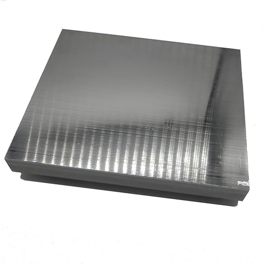 Aluminium Rosin Collection Plate -  6" x 7" x 2cm Thick