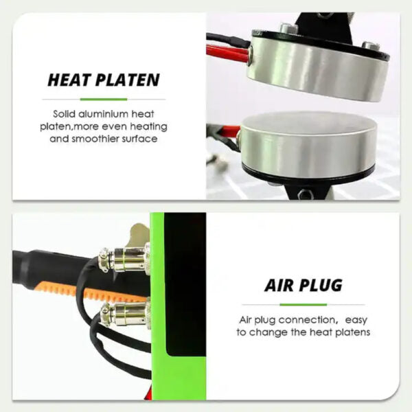 Mini Rosin Heat Press kit - 15-20% Yields - Make your own oils/concentrates easily