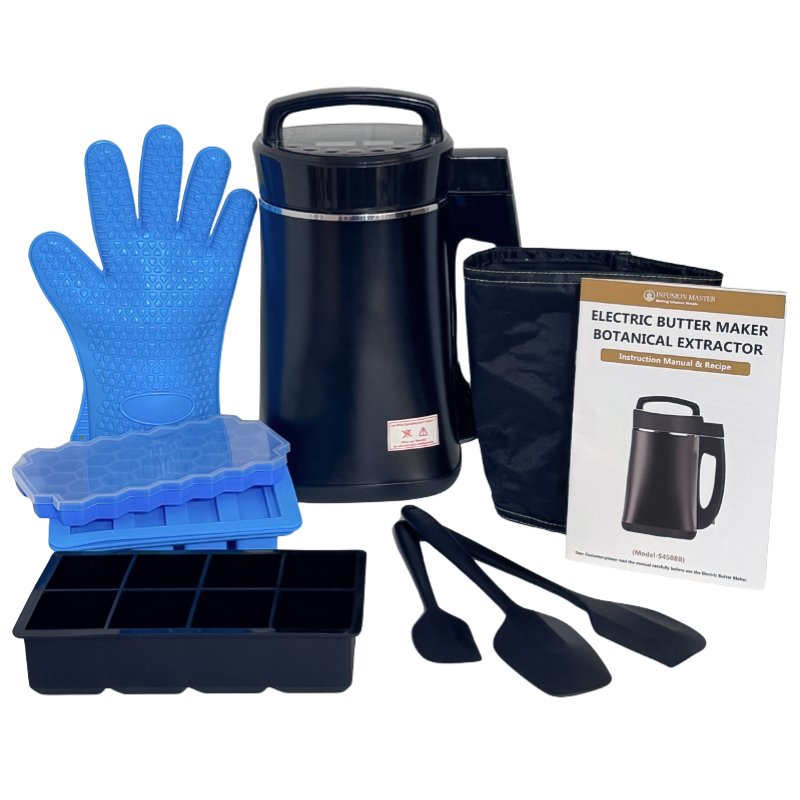 Décarboxylateur et machine à beurre infusé - Accessoires inclus (prise UK ou EU)
